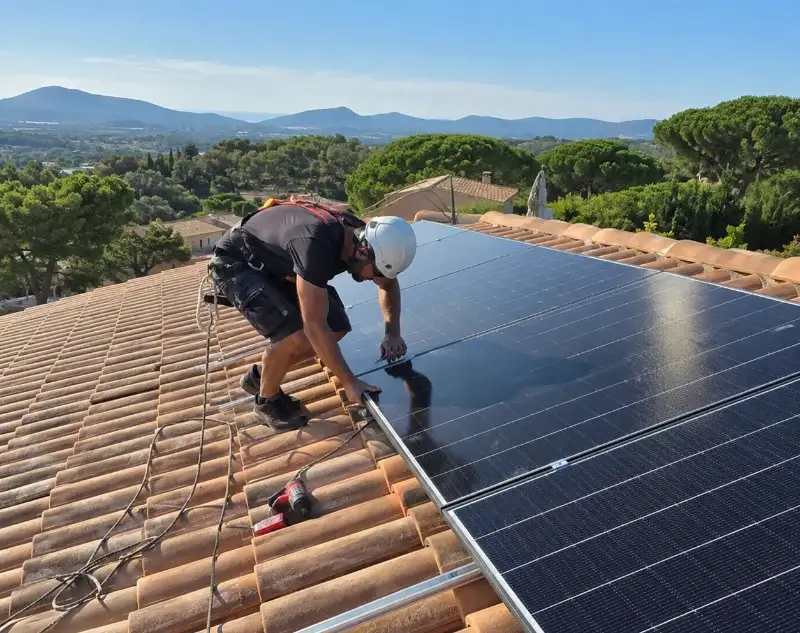 Installateur panneaux solaires Buoux — pose photovoltaïque sur toiture